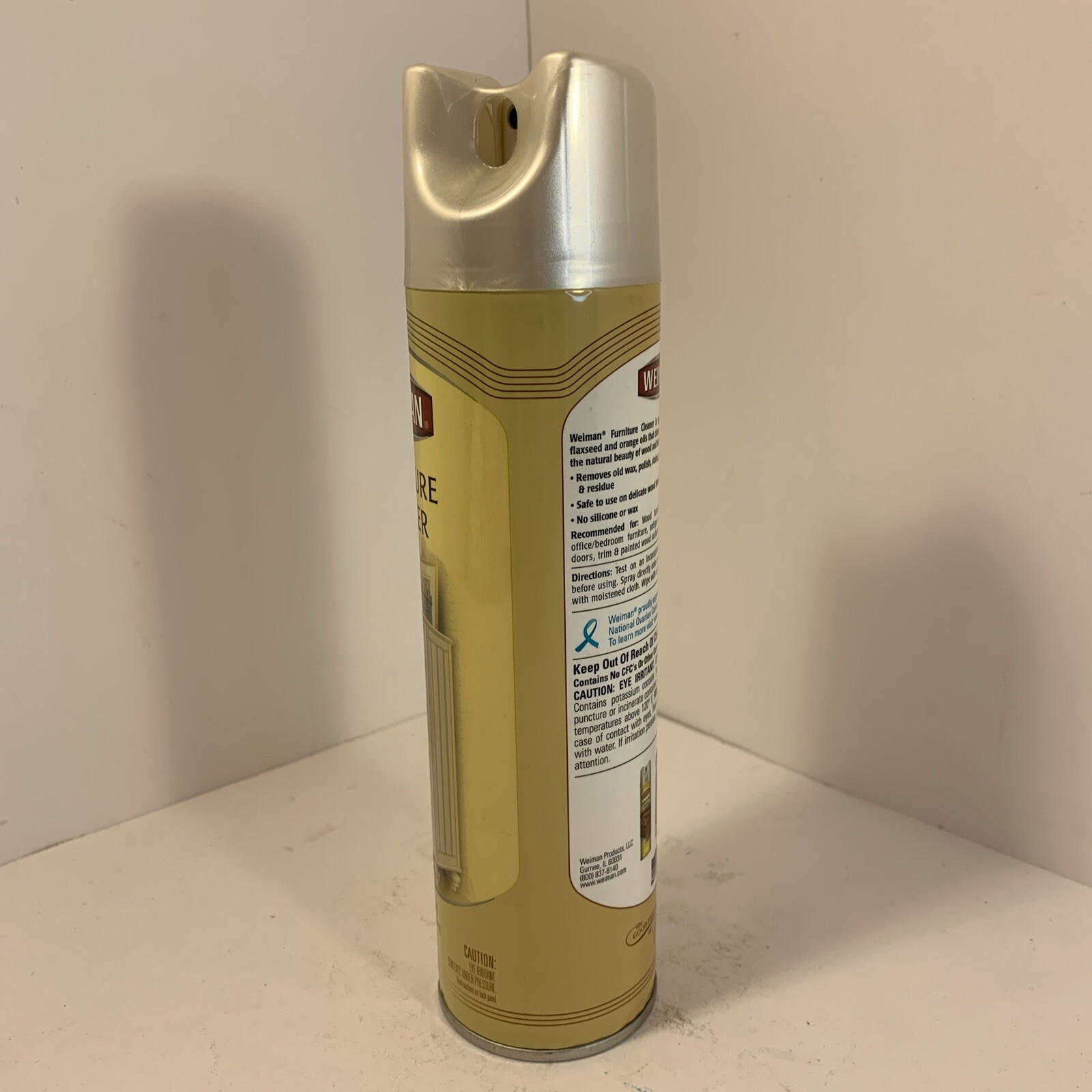 Weiman Furniture Cleaner Aerosol Spray Can 12 oz
