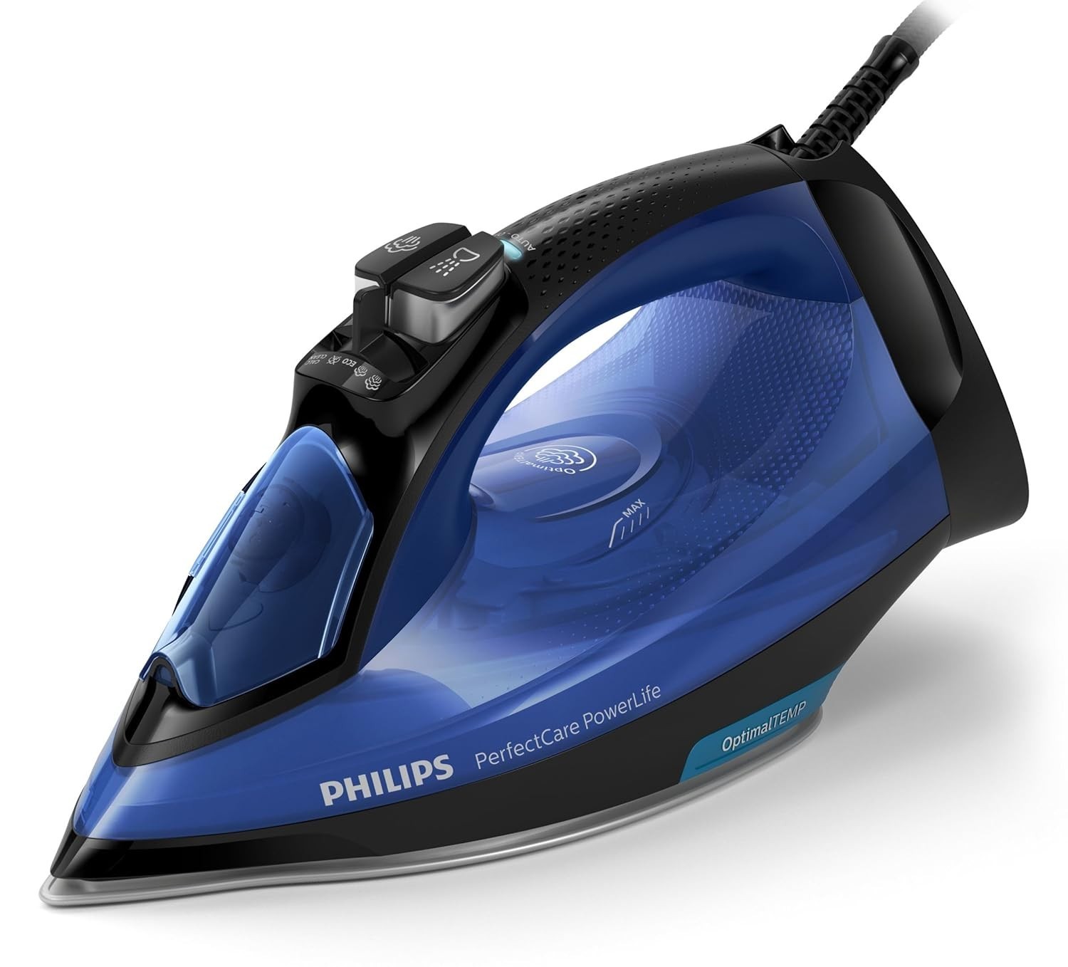 PHILIPS Perfectcare Powerlife No Burn Steam Iron_Blue_Free Size, 2400 watts,220V