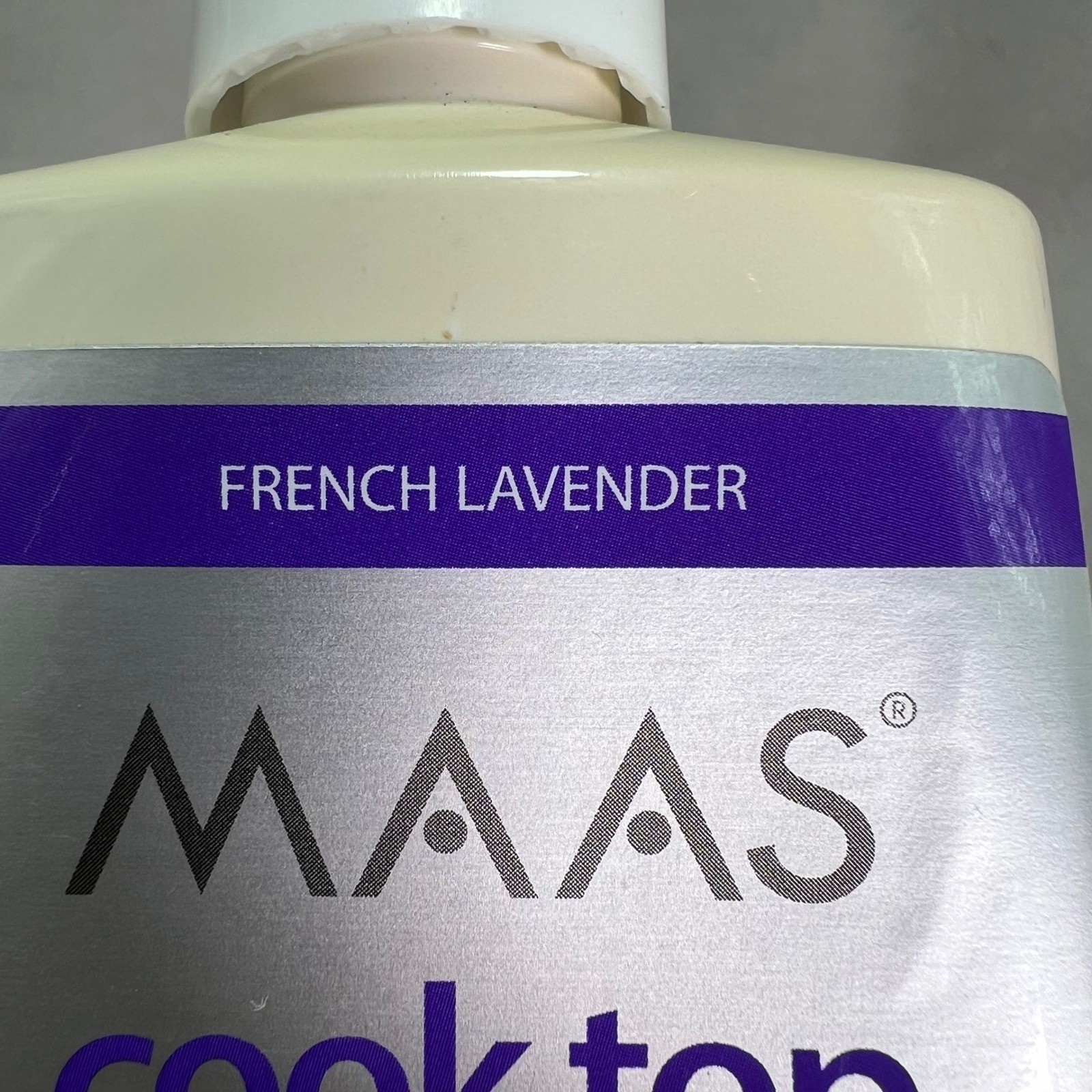 NEW MAAS Cook Top Cleaning Creme French Lavender Smooth Top Polish Discontinued