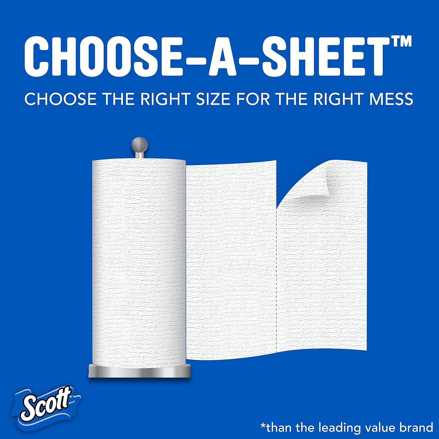 Scott Paper Towels Bulk 56 Regular Rolls 30 Mega Rolls 2 Packs of 15 White