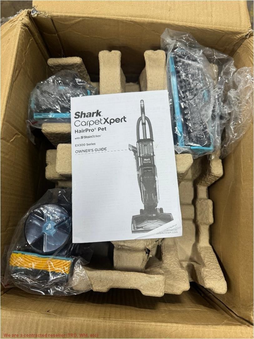 Shark CarpetXpert HairPro with StainStriker, EX301TGT SEE DETAILS