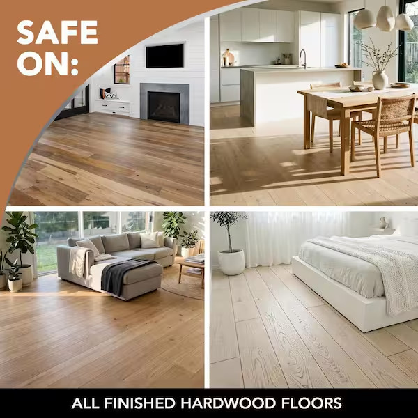 Weiman Wood Floor Polish and Restorer – 32 Ounce – High-Traffic Hardwood
