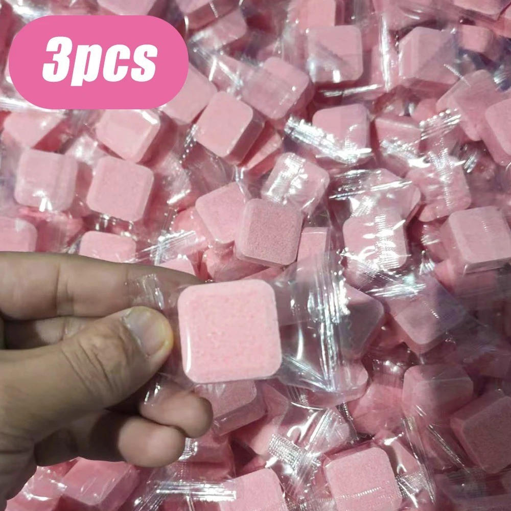 3-20PCS Toilet Cleaning Tablets Toilet Bowl Cleaner Descaler Deodorizer Stain