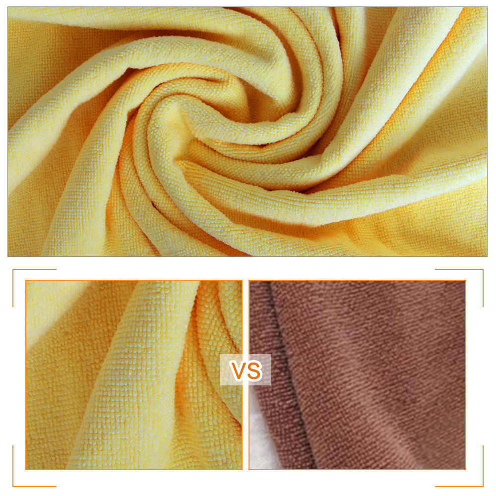 Car Wash Microfiber Towel Auto Cleaning Drying Cloth Hemming Super Absorbent