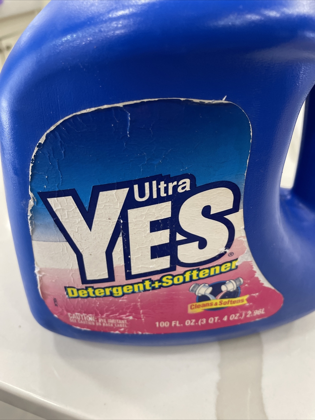 Vintage Ultra Yes Detergent Softener 100 Oz 2.96L