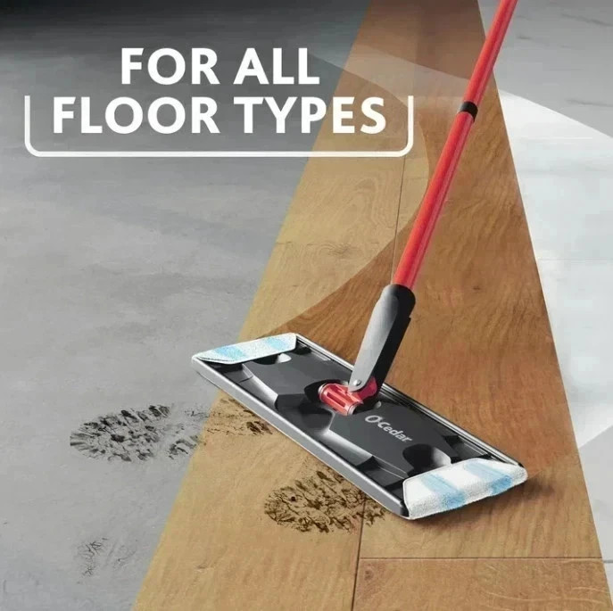O-Cedar H2prO Microfiber Flat Mop System