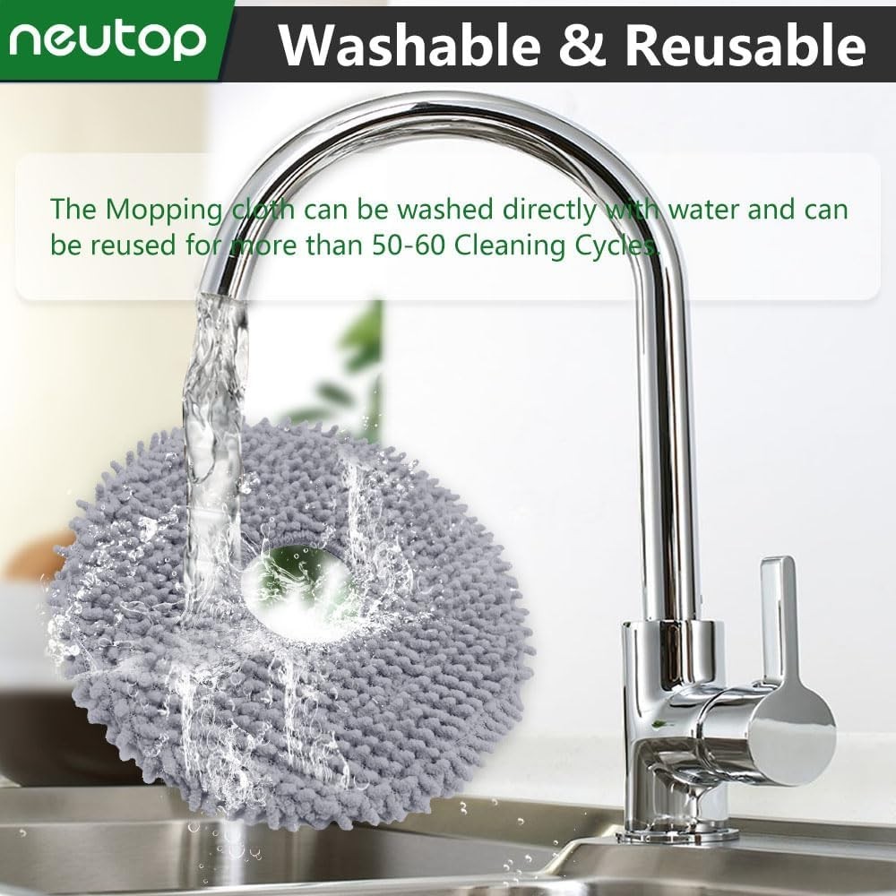 neutop Replacement Mopping Pads Compatible with Roborock Q Revo, Qrevo MaxV/S/Pr
