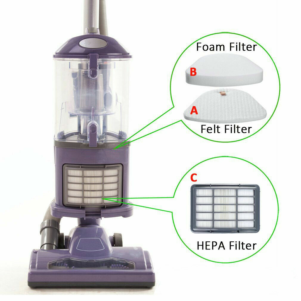 Foam & Felt Filter For Shark Navigator Lift Away Vacuum NV350 NV360 NV370