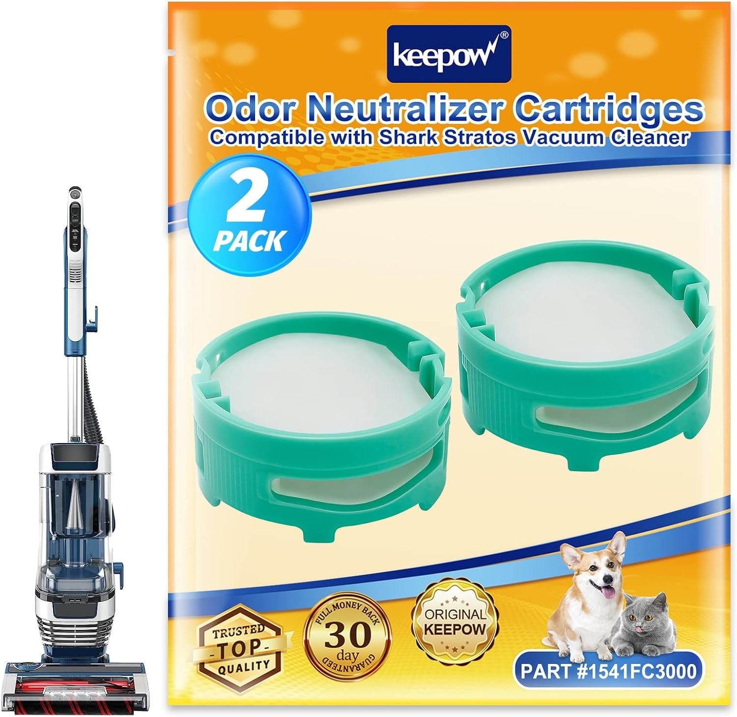 Stratos Odor Neutralizer Cartridge Compatible with Shark Stratos Vacuum Cleaner