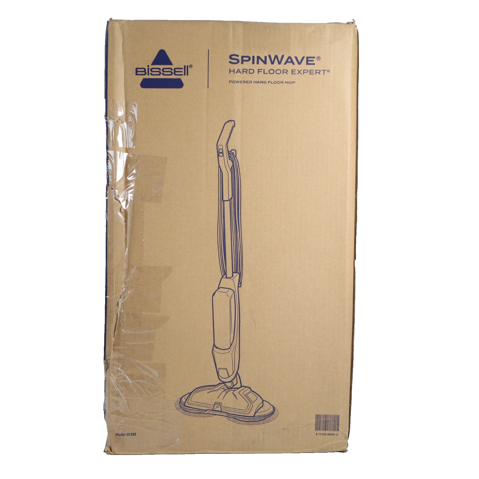BISSELL SpinWave Hard Floor Expert DAMAGED BOX+ MISSING FLOOR PADS & ONE FORMULA