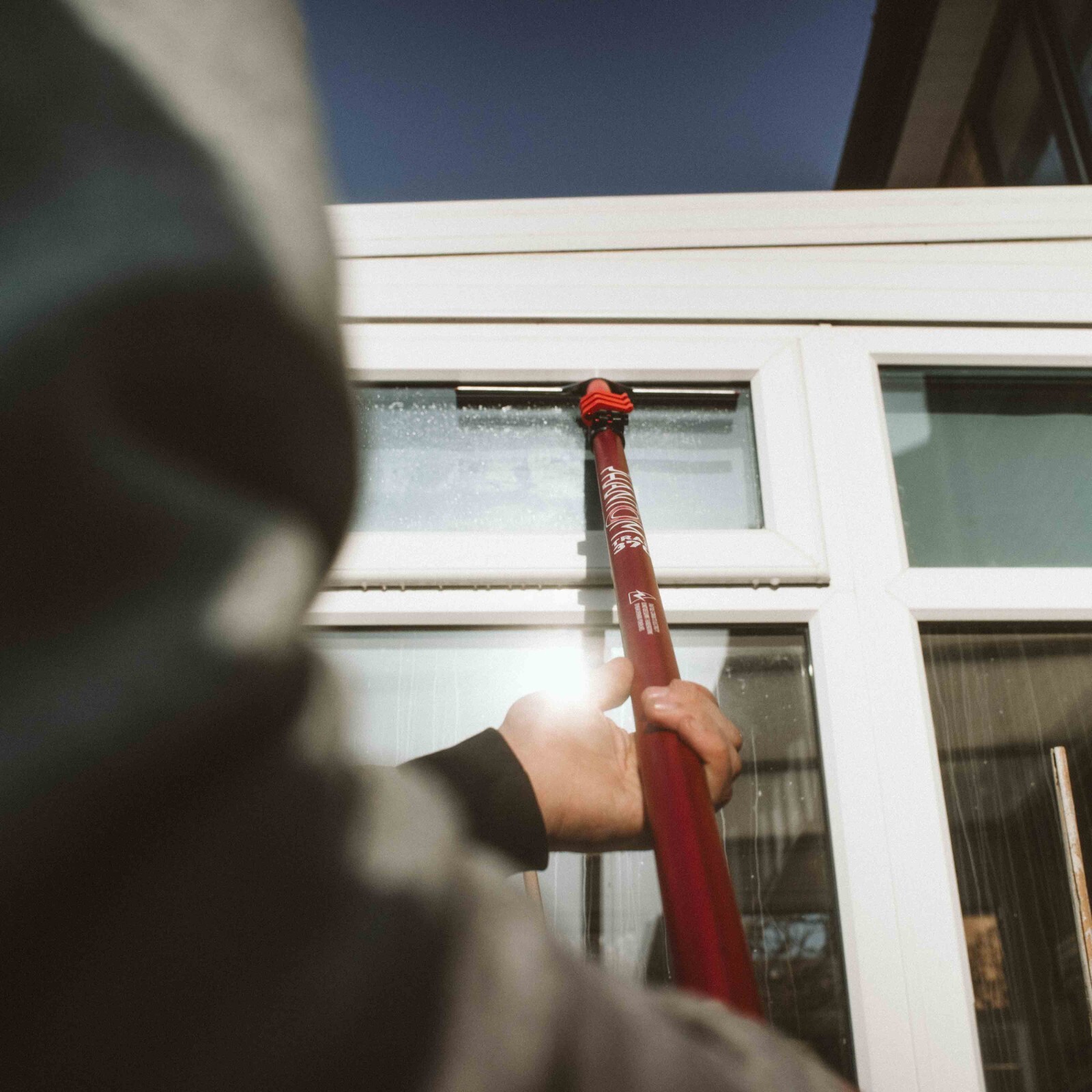 FaceLift® RazrBLADE RED Squeegee Rubber Window Cleaning Traditional