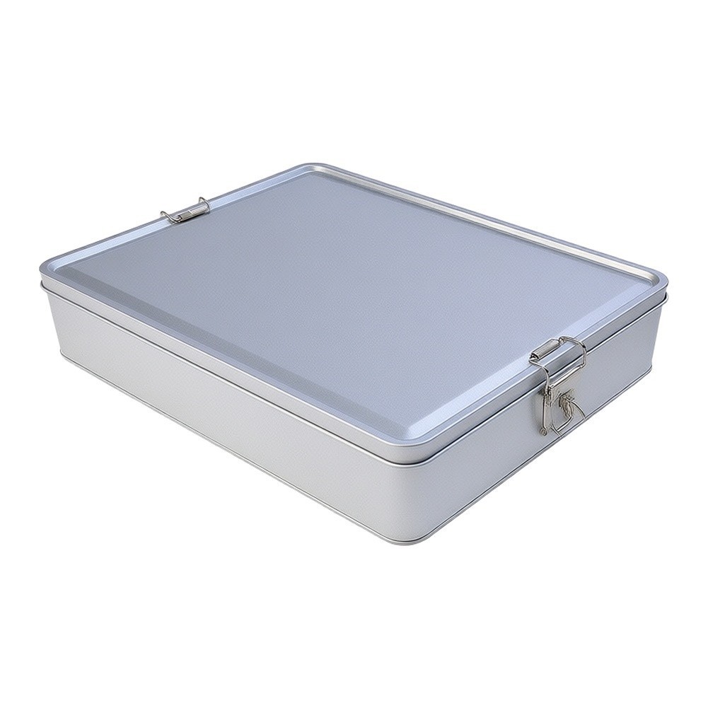 Rectangular Iron Boxes for Organizing For Home Garden Garage 30x20x6.5cm