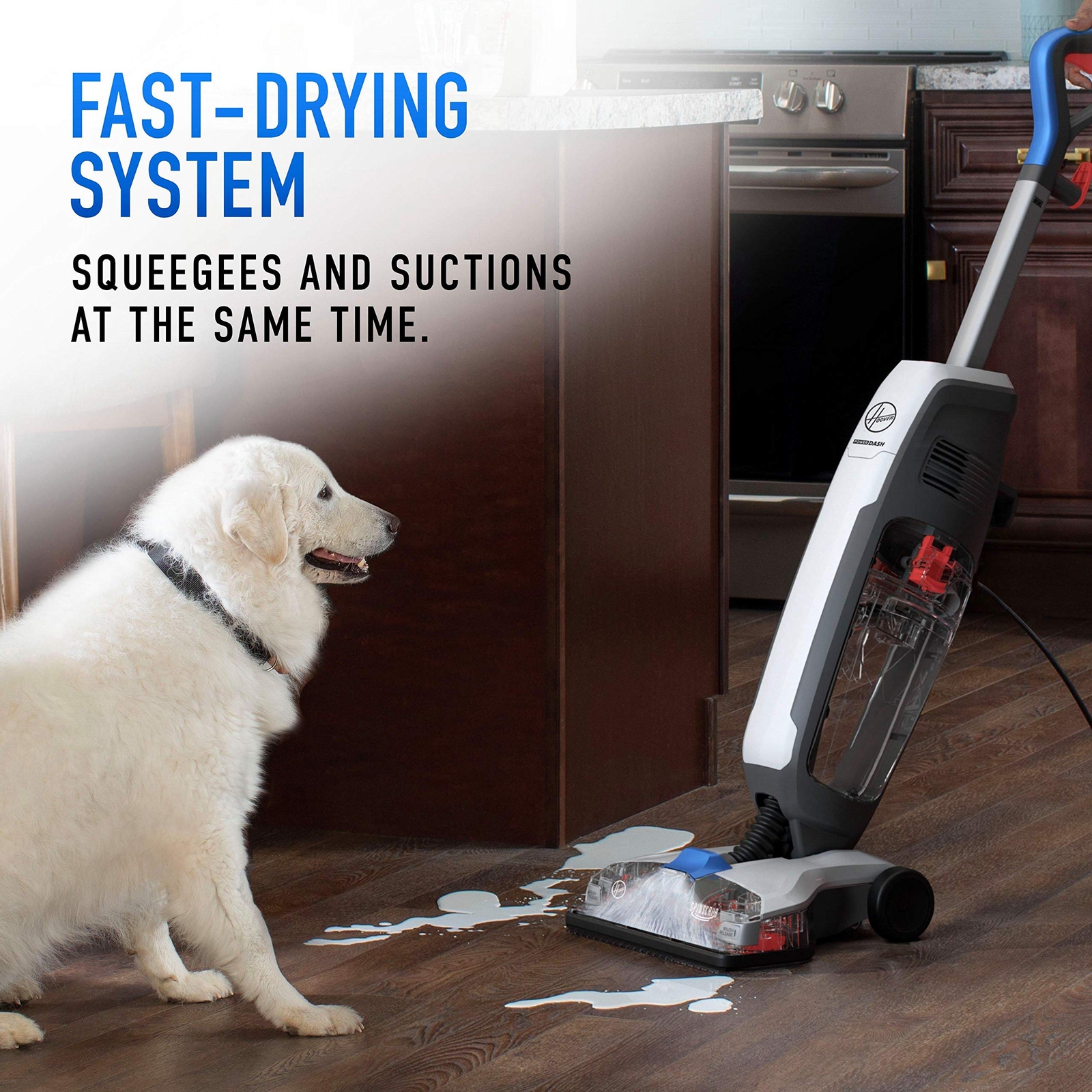 Hoover FH41010 PowerDash Pet Hard Floor Cleaner Machine, for Sealed Hard Floors,