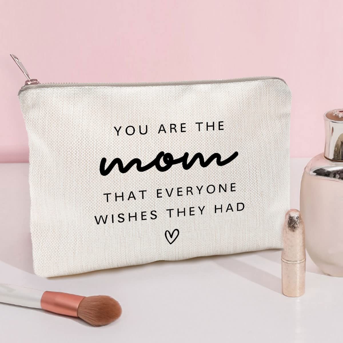 Mom Birthday Gifts, Gift, Makeup Bag, 9 x 6.8 inches, You are the