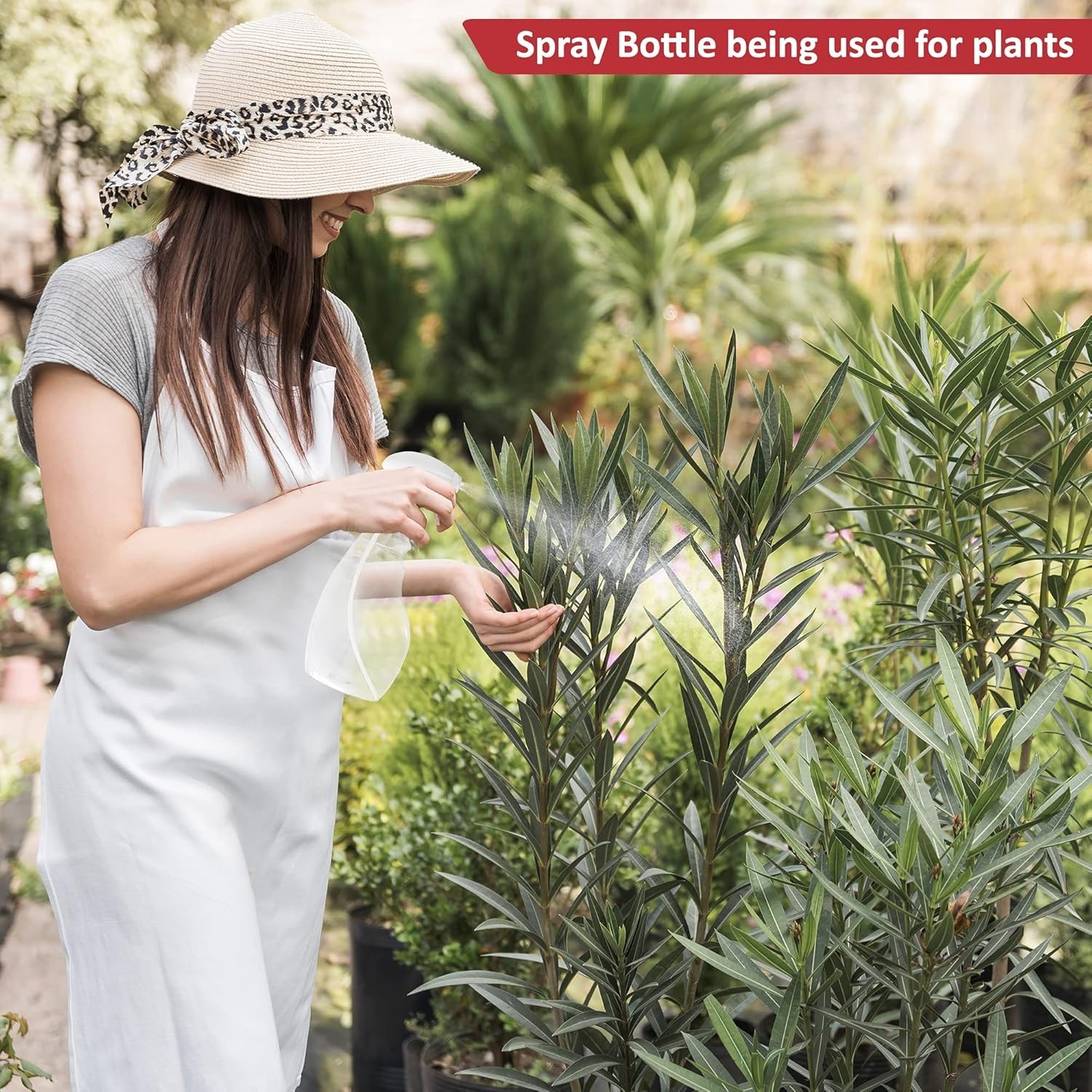 Large 17oz Spray Bottles For Cleaning Solutions and Gardening, Plant, Water, …