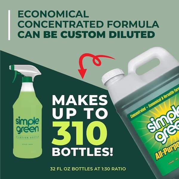 2 Pack Simple Green 2.5 Gal. All-Purpose Cleaner Concentrated Formula Sassafras