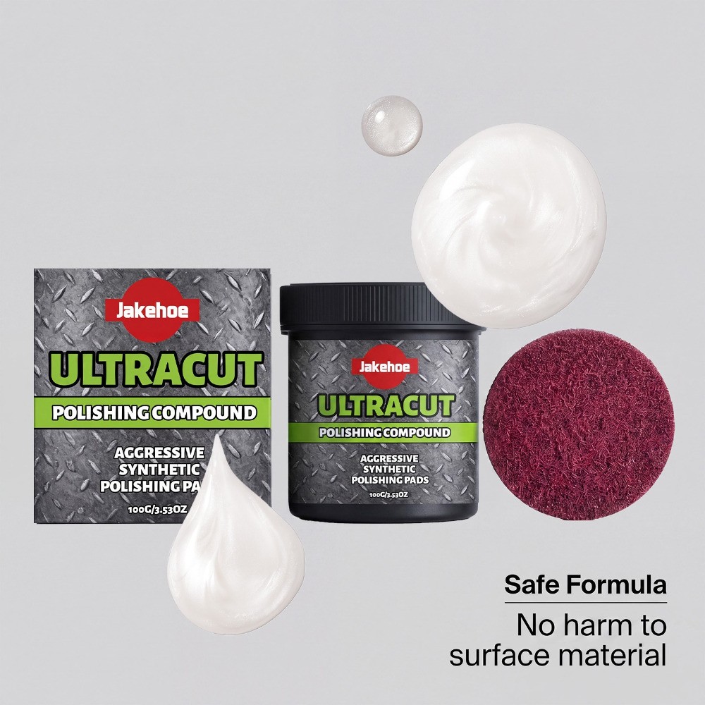 100G Surface Restoration Cream Ultracut Polishing Compound With Polishing Pad US