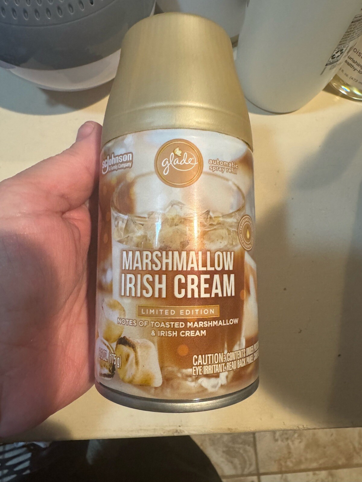 2X Glade MARSHMALLOW IRISH CREAM Automatic Spray Refill LIMITED EDITION ** NEW
