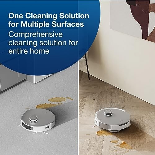 Robot Vacuum Floor Cleaning Solution Multi-Surface Stone Safe 1 Liter 3 Months
