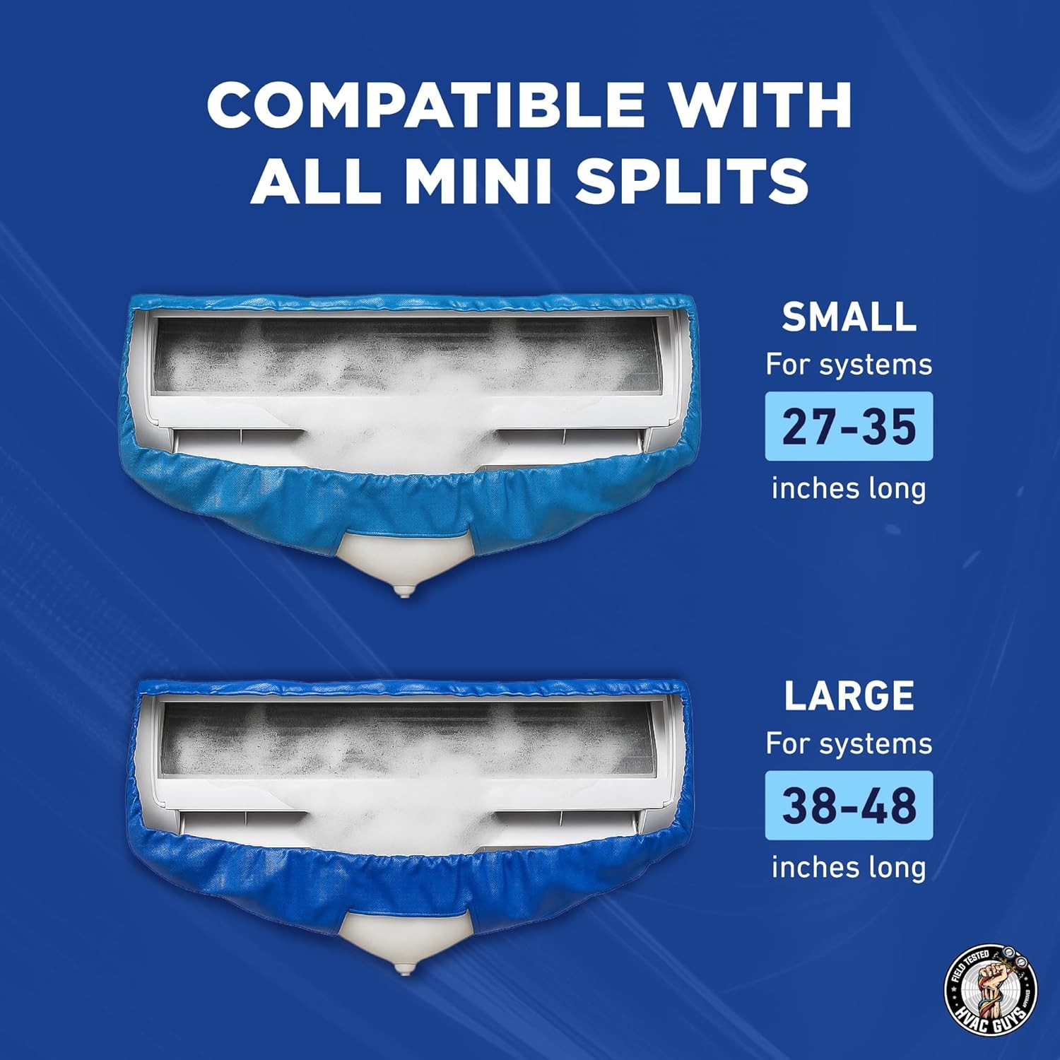 Kit de Bolsa de Limpieza para Mini Split de HVAC Guys | Funda de Limpieza para A