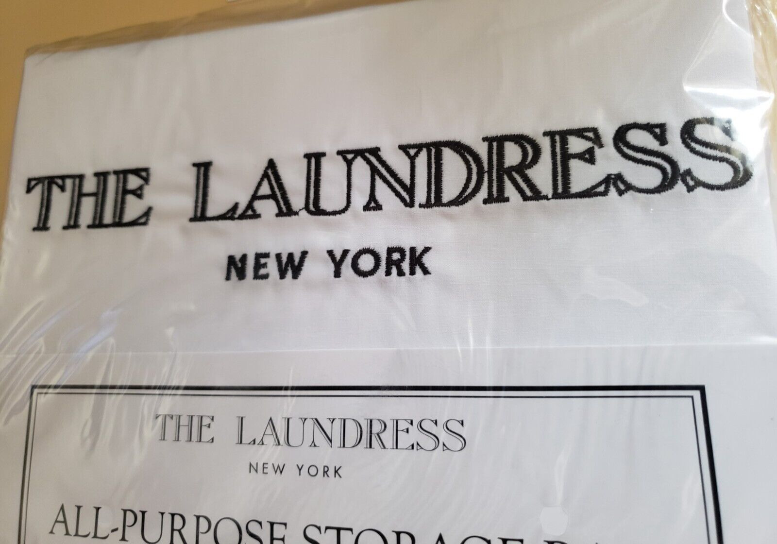 The Laundress – ALL PURPOSE STORAGE BAG – 1 pack – One Size Fits All – 19″ x 24″