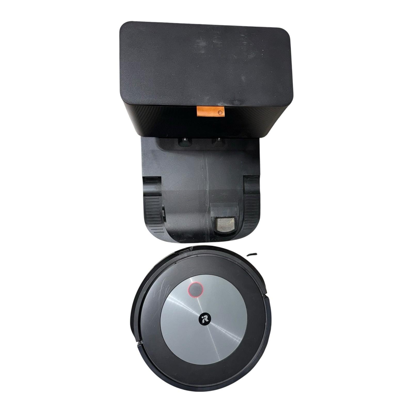 iRobot Roomba j7+ J755020 Robot Vacuum w/ Clean Base Dock Tested No Bags