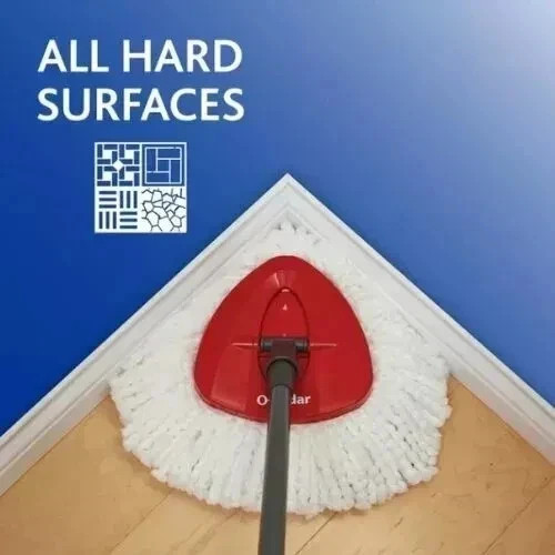 O-Cedar EasyWring Spin Mop & Bucket System- Free Ship