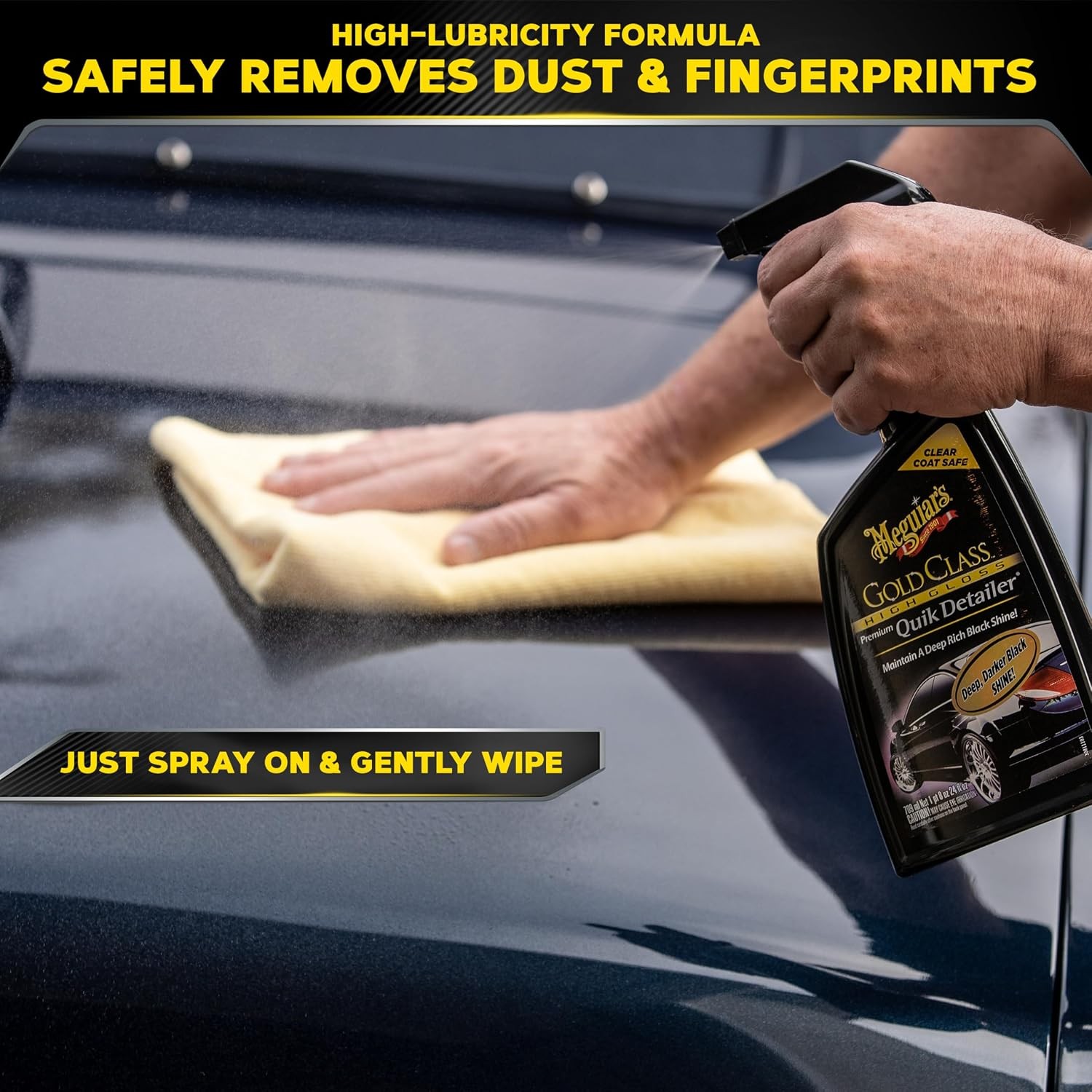 Meguiars Gold Class High Lubricity Quik Detailer Spray for Automotive Car