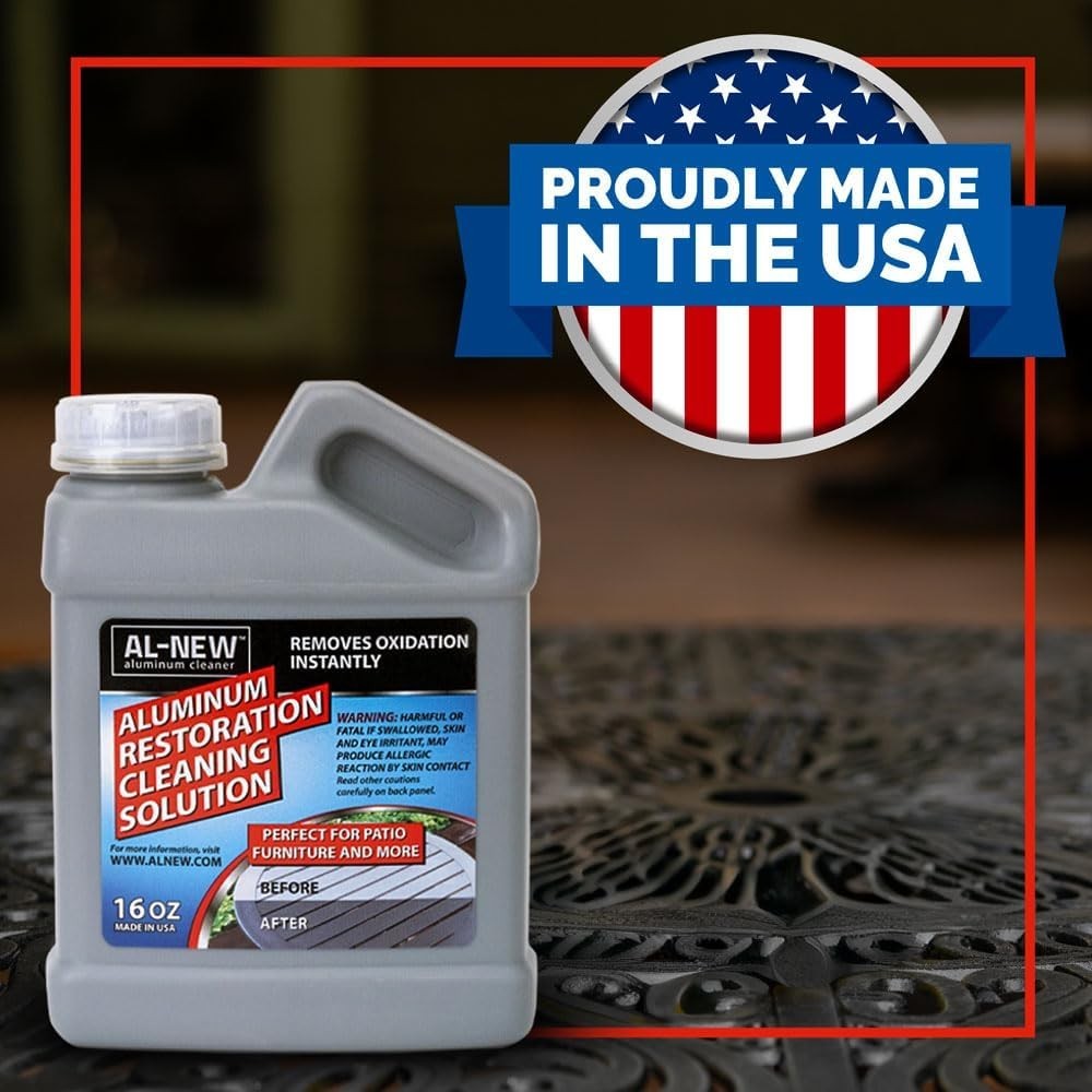 Aluminum Restoration Cleaning Solution | Clean & Restore Patio Furniture, Sta…