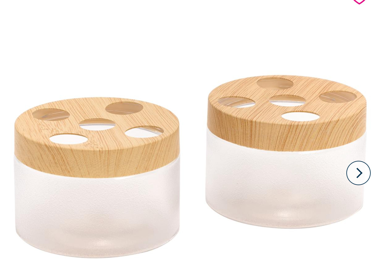 Beekman Happy Place Set of 2 Vented 8 oz. Jars for Air Freshening Gel New