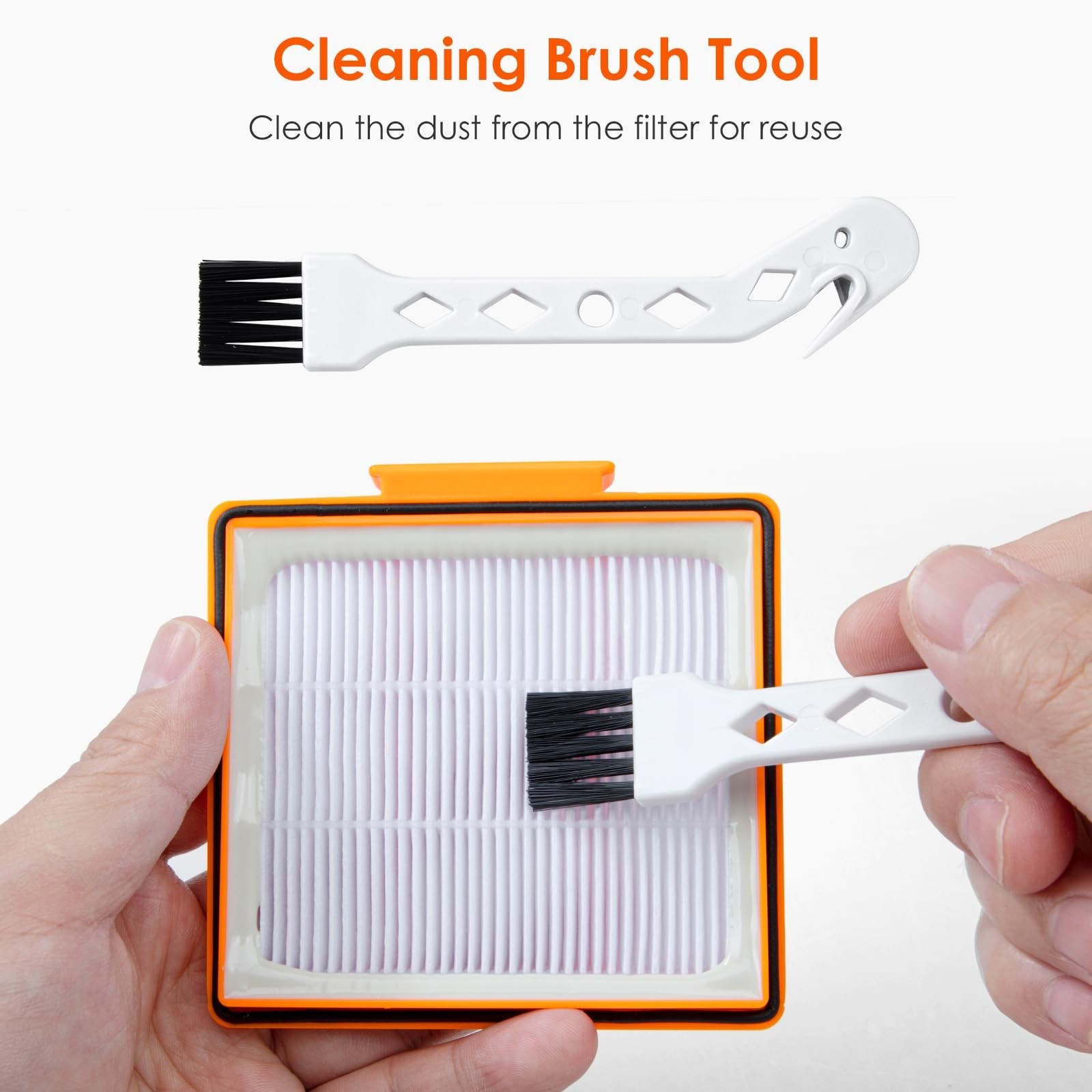 4 Mop Pads & Filters for Shark AI Ultra Robot Vacuum – 2-in-1 Mop Accessories
