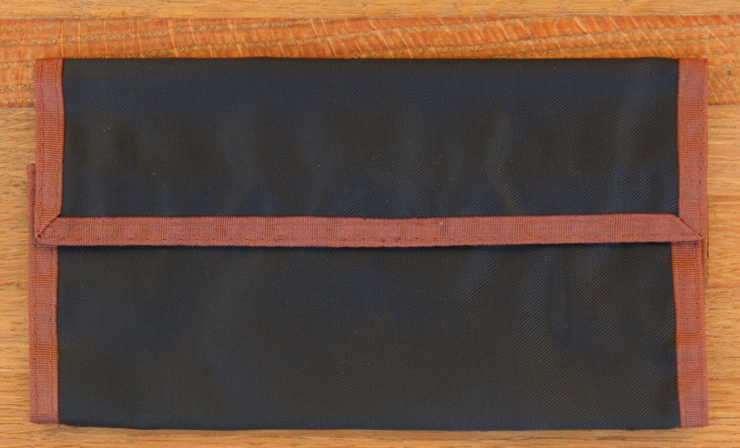 Black Designer Trim Coupon Pouch Holder