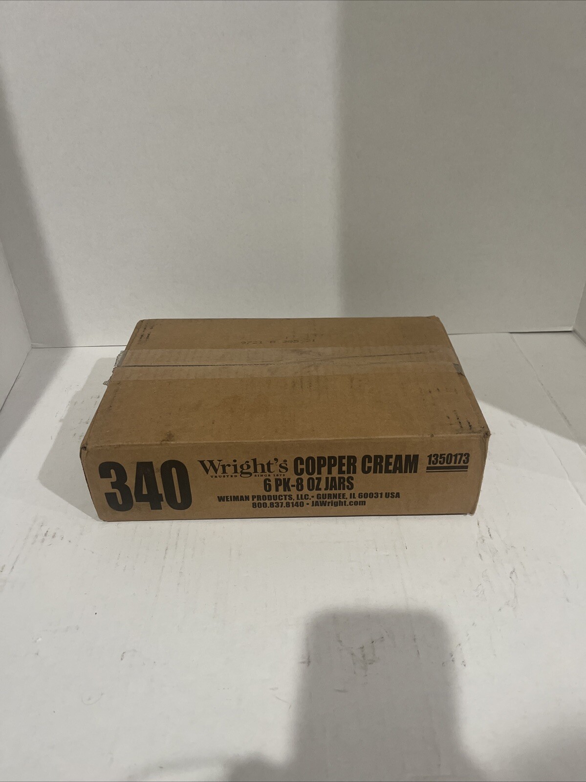 Weiman Wright’s 8oz. Cooper Cream Polish 340 Pack of 6