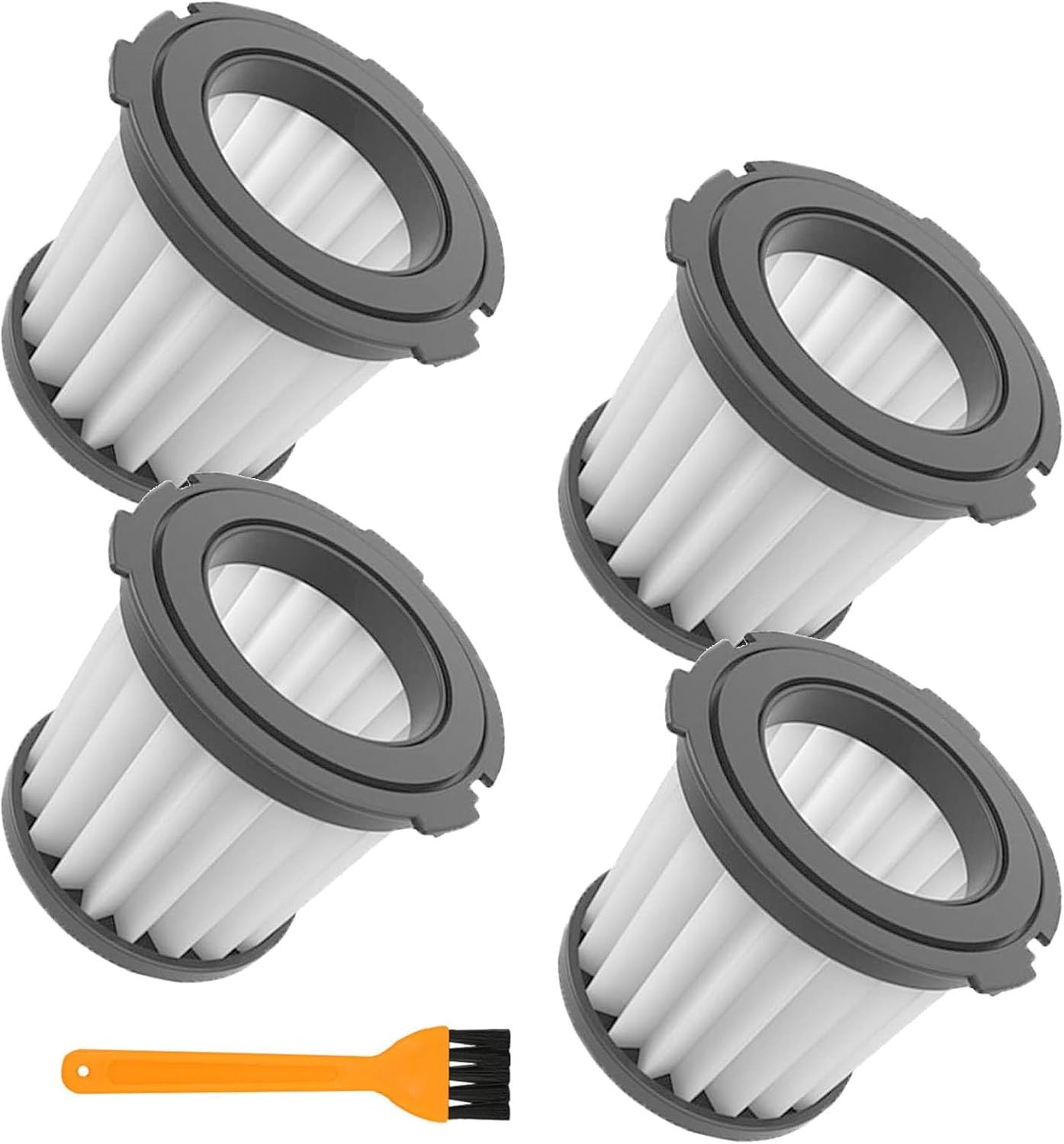 4 Pack Filter for WORX WX030L WX030L.9 20V Cube Compact Vacuum Cleaner Part