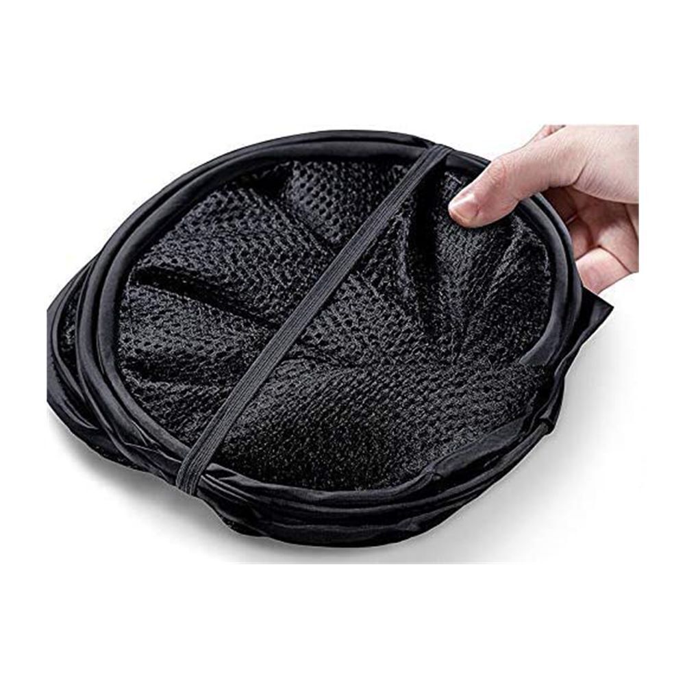 2 Packs Collapsible Pop up Laundry Bag Foldable Hamper Large Mesh Clothes Basket