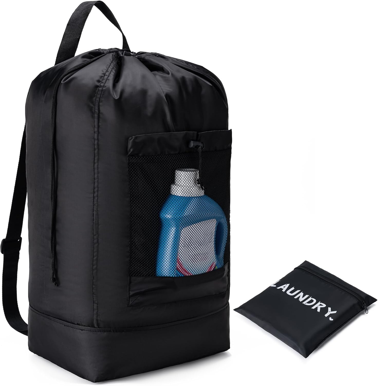 Extra Large Laundry Bag Backpack Heavy Duty Washing Clothes Drawstring 13×29″