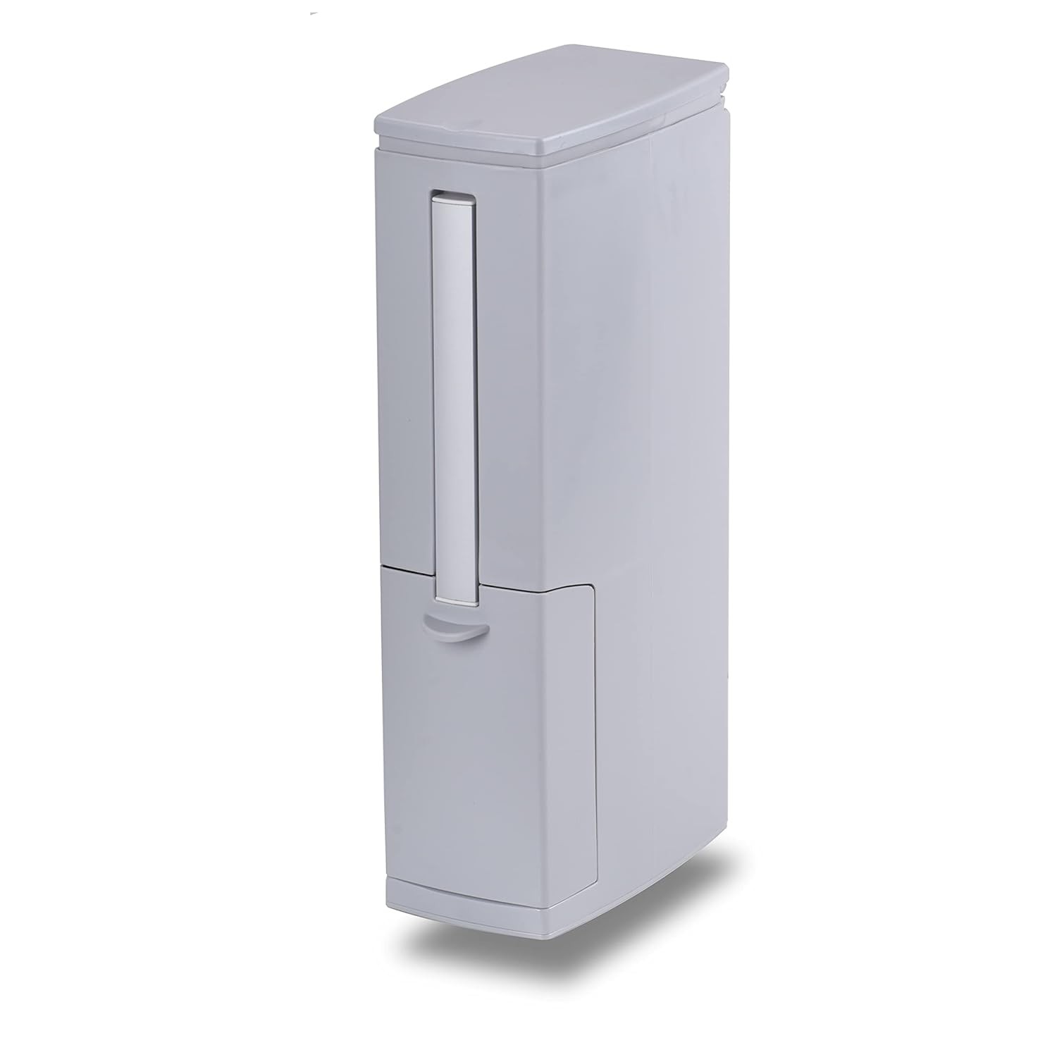 Slim Bathroom Trash Cans W/ Lid 4.4 Inches Wide/0.7 Gallon(3 Liters Small Narrow