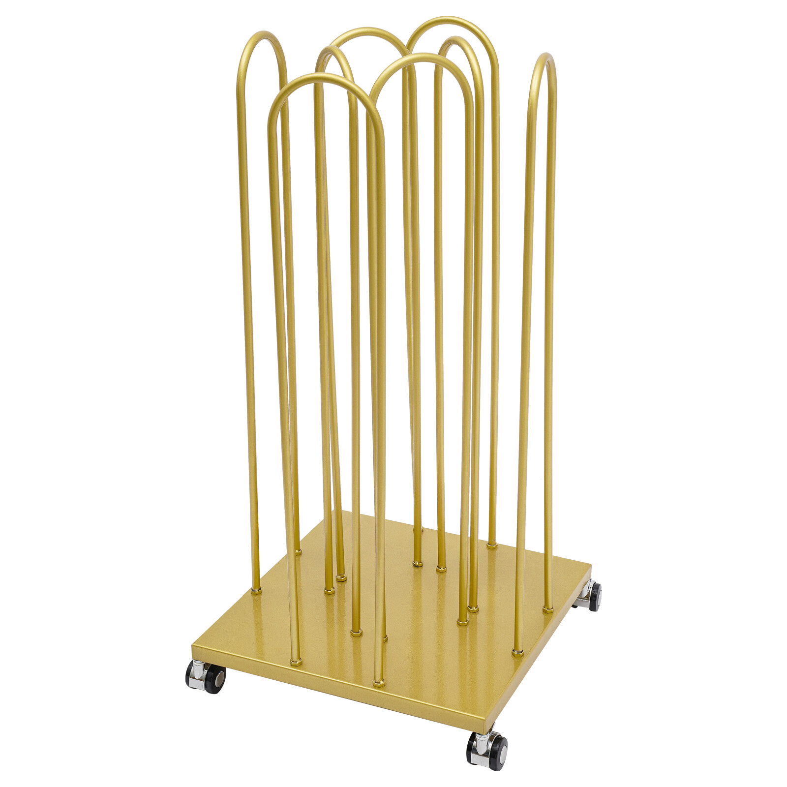 80cm(H) Hanger Organizer Stacker, Movable Hanger Rack, Gold Hanger Storage Rack