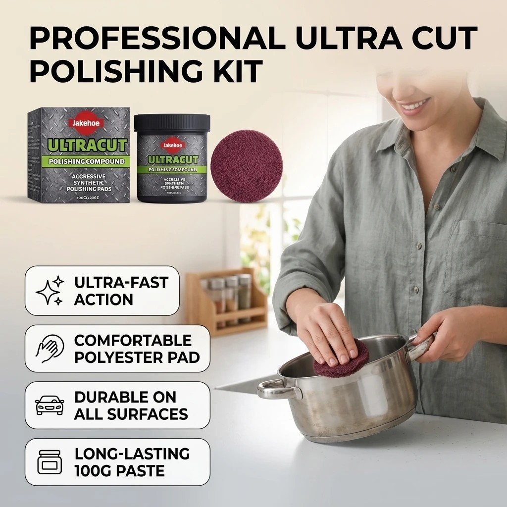 3x Ultracut Polishing Compound,Surface Restoration Polish With Pad 100G~US STOCK