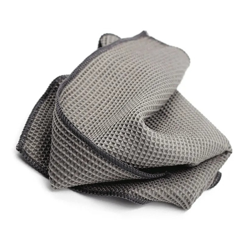 2pcs Microfiber Waffle Car Towels 40x40cm Absorbent Cleaning