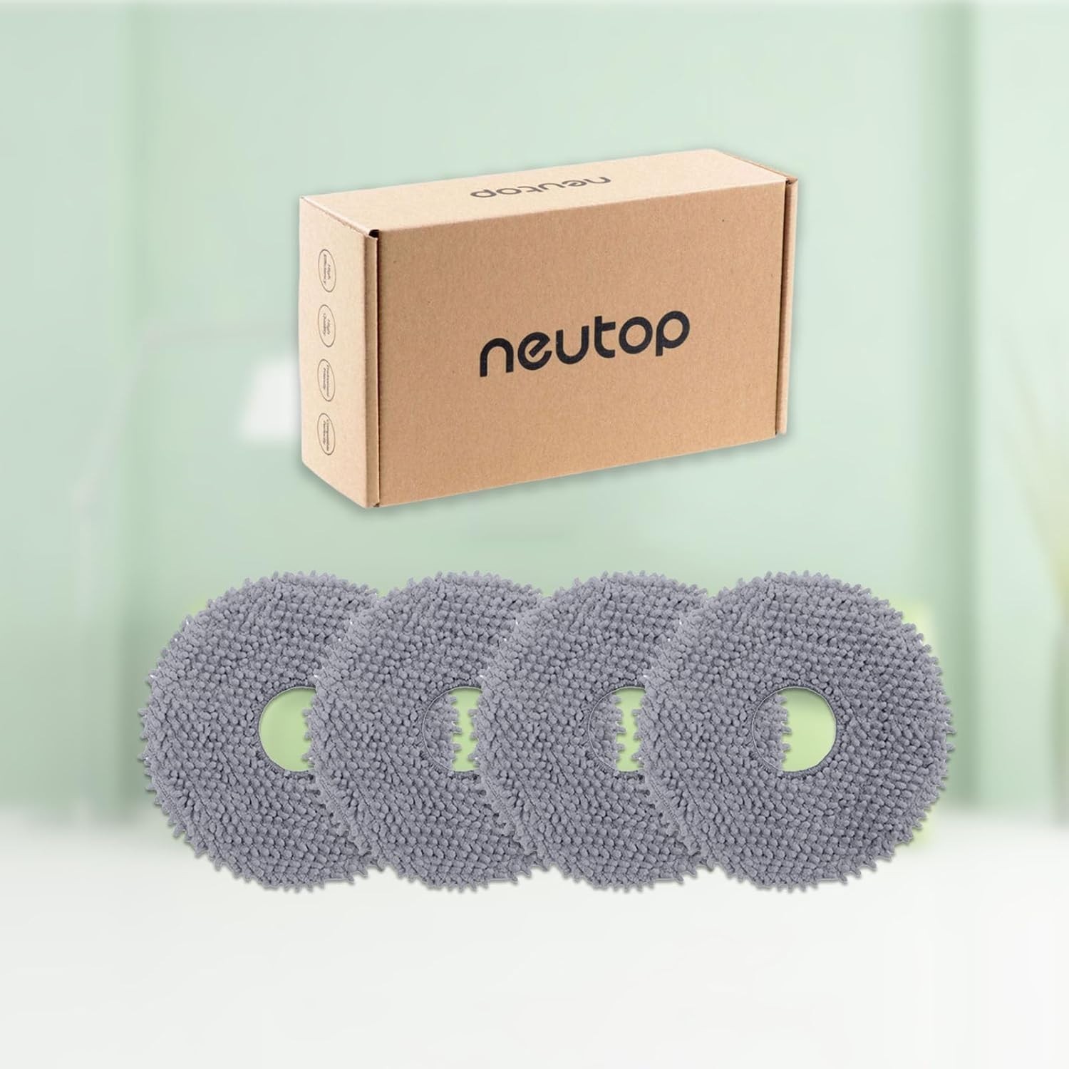 neutop Replacement Mopping Pads Compatible with Roborock Q Revo, Qrevo MaxV/S/Pr