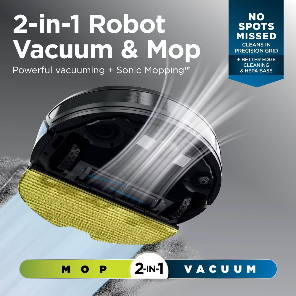 Shark Matrix Plus 2in1 Robot Vacuum & Mop with Sonic Mopping, Matrix