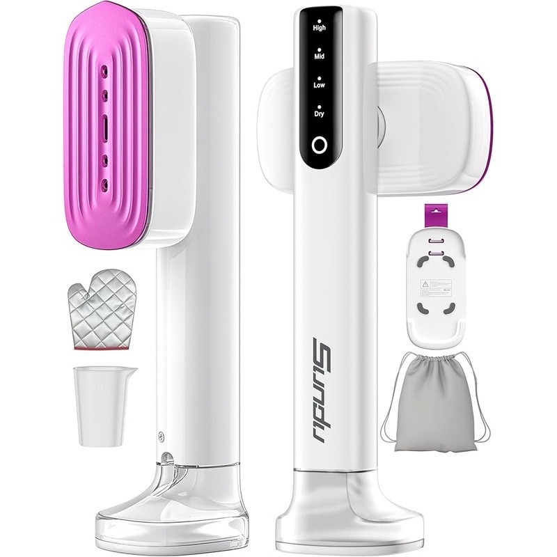 Portable 1200W Travel Garment Steamer Handheld Iron AI Control 35min Steam New