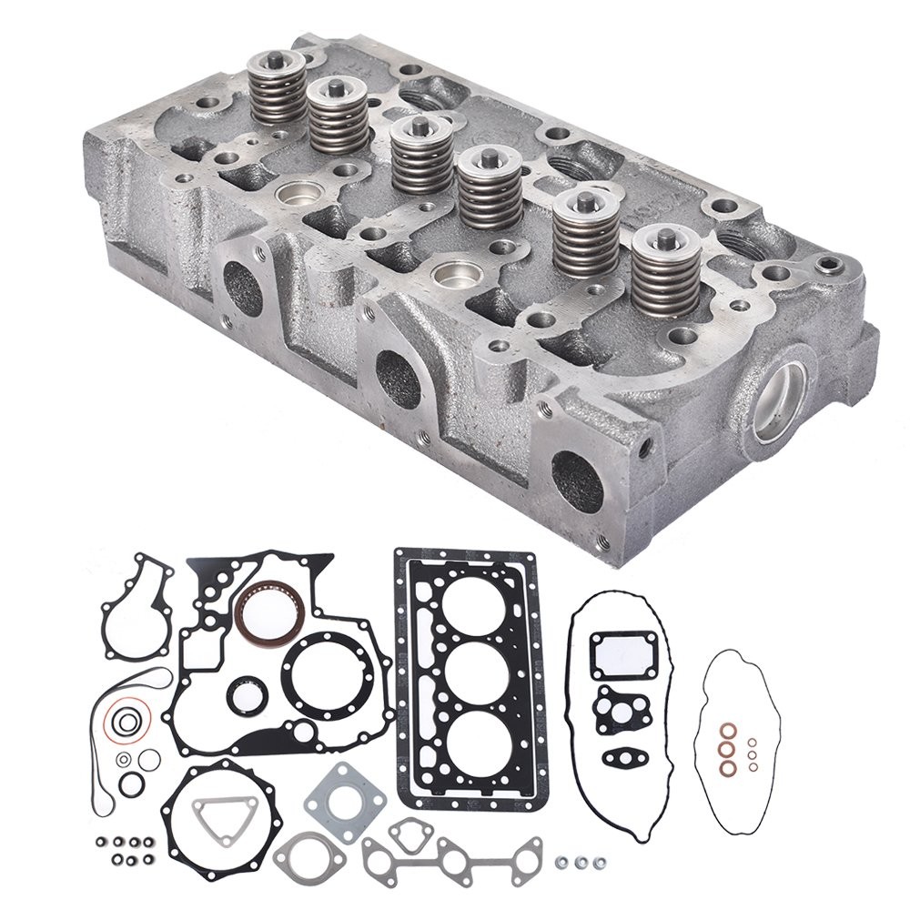 Complete Cylinder Head with Valves & Full Gasket For Kubota RTV900 D902 ZD323