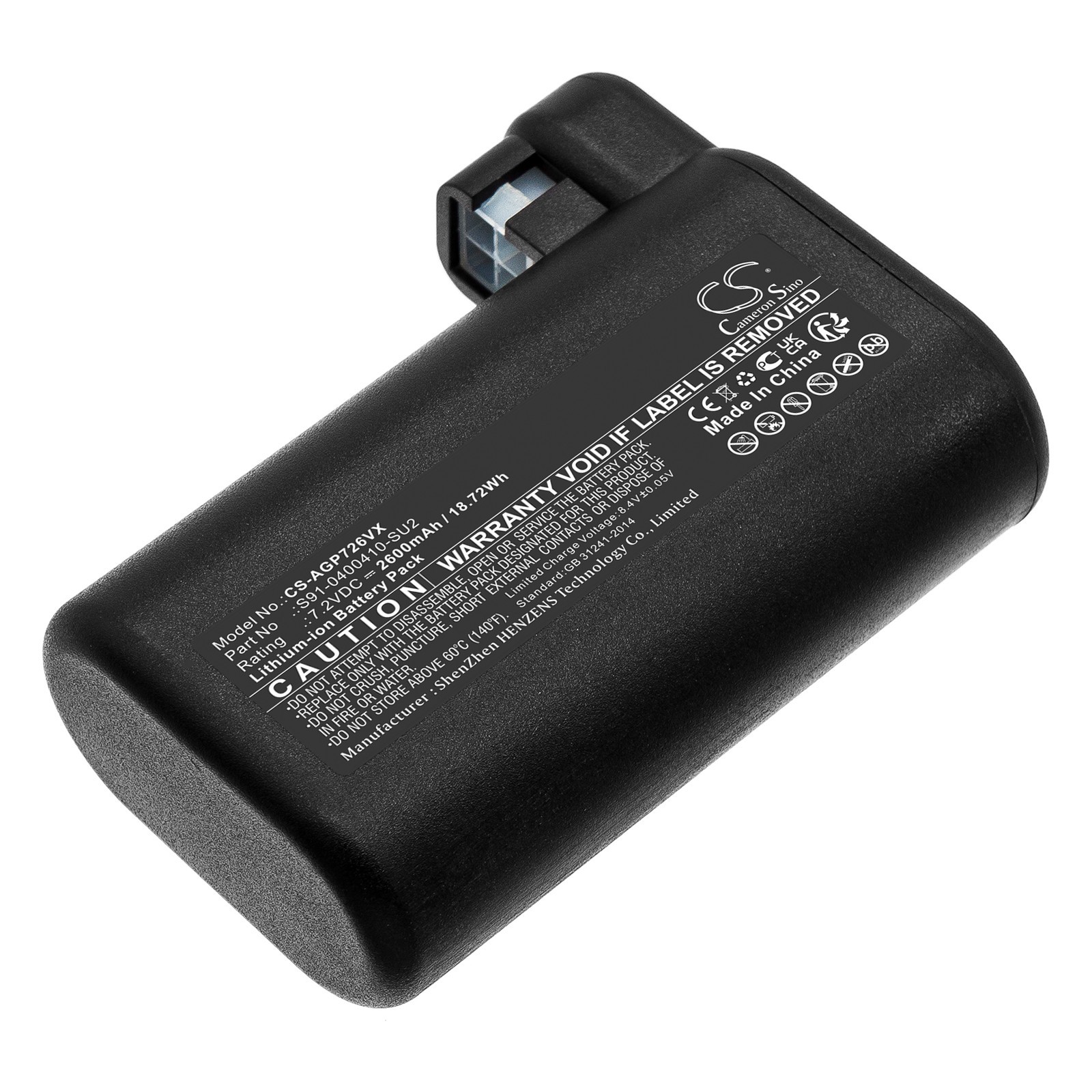 BATTERIE 2600mAh S91-0400410-SU2 For AEG 900258195 900277268 RX7 RX8 RX9 RX92