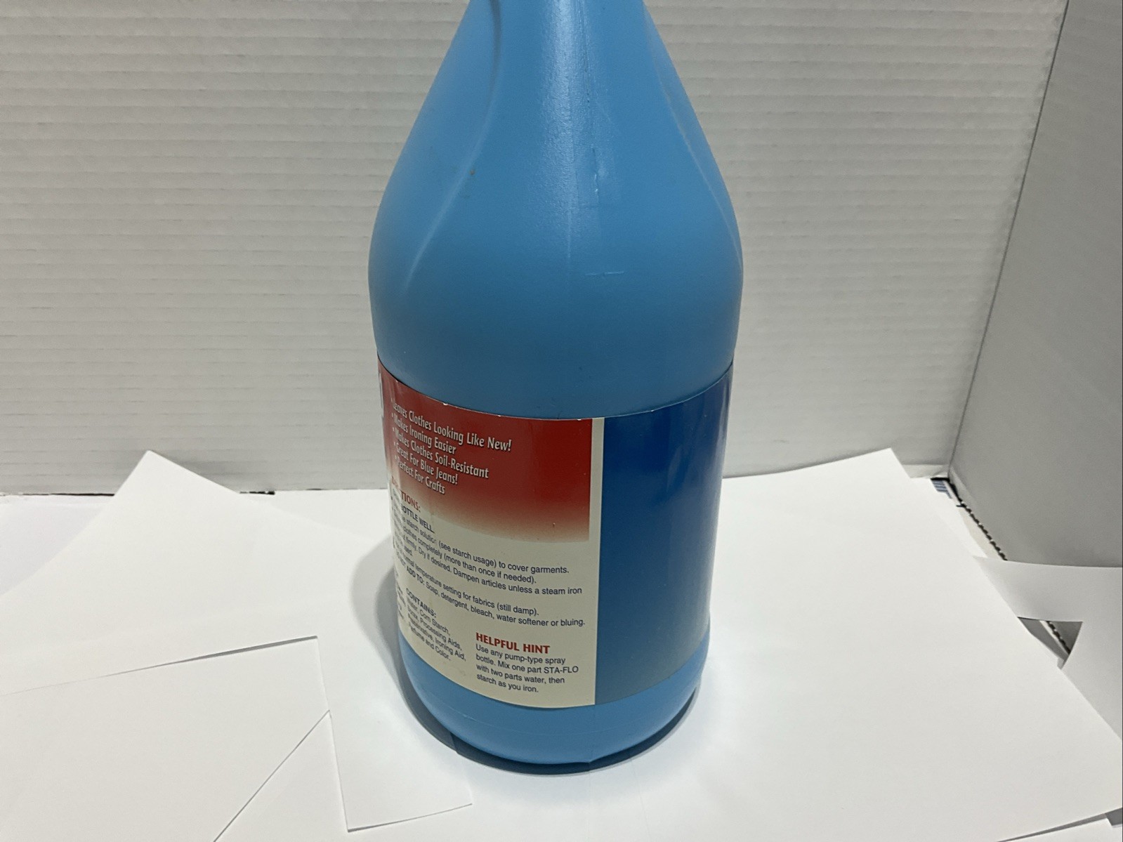 Purex Sta-Flo Liquid Starch Concentrated 64 Oz Discontinued Fabric Crafts