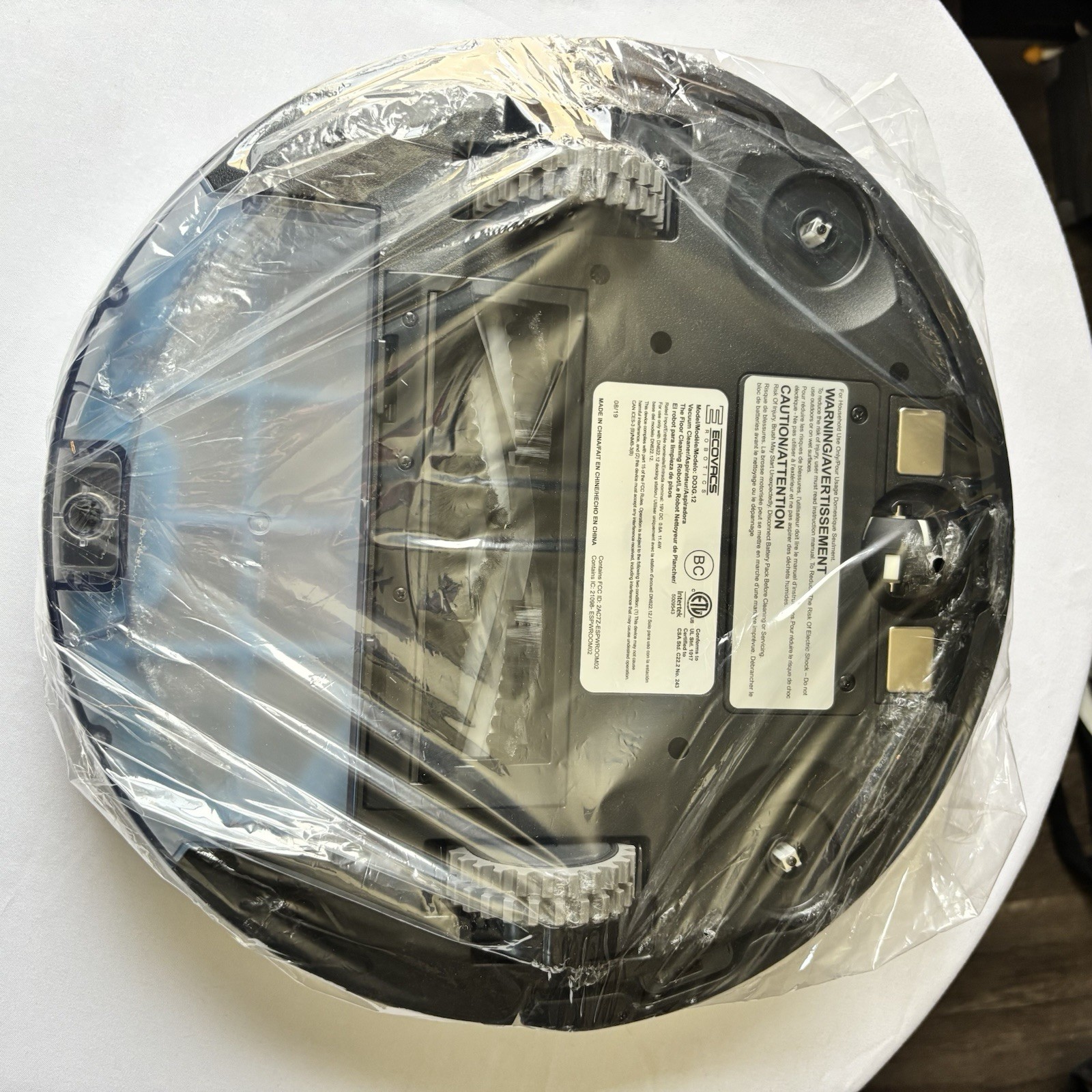 ECOVACS DEEBOT 601 Robotic Vacuum Cleaner with App Control, For Carpet & Opti…