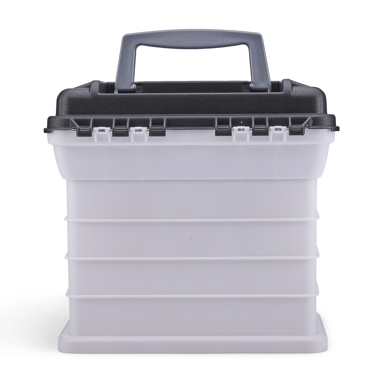 White & Gray Small Rack Storage System, 1 Each, Size: 11 x 10 x 7.25 in,NEW！