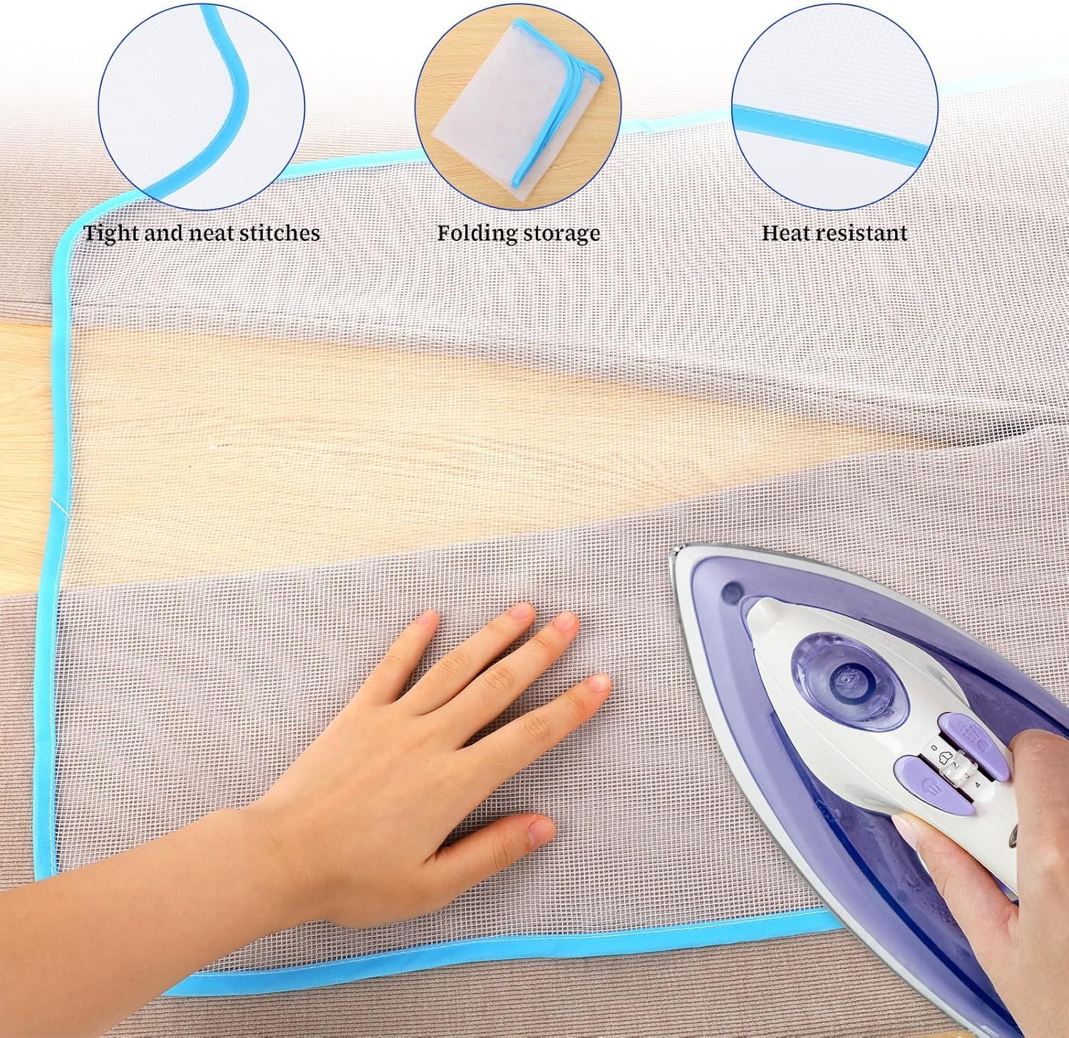 Pressing Cloth for Ironing Scorch Mesh Cloth Scorch Saving Ironing Pad Lot