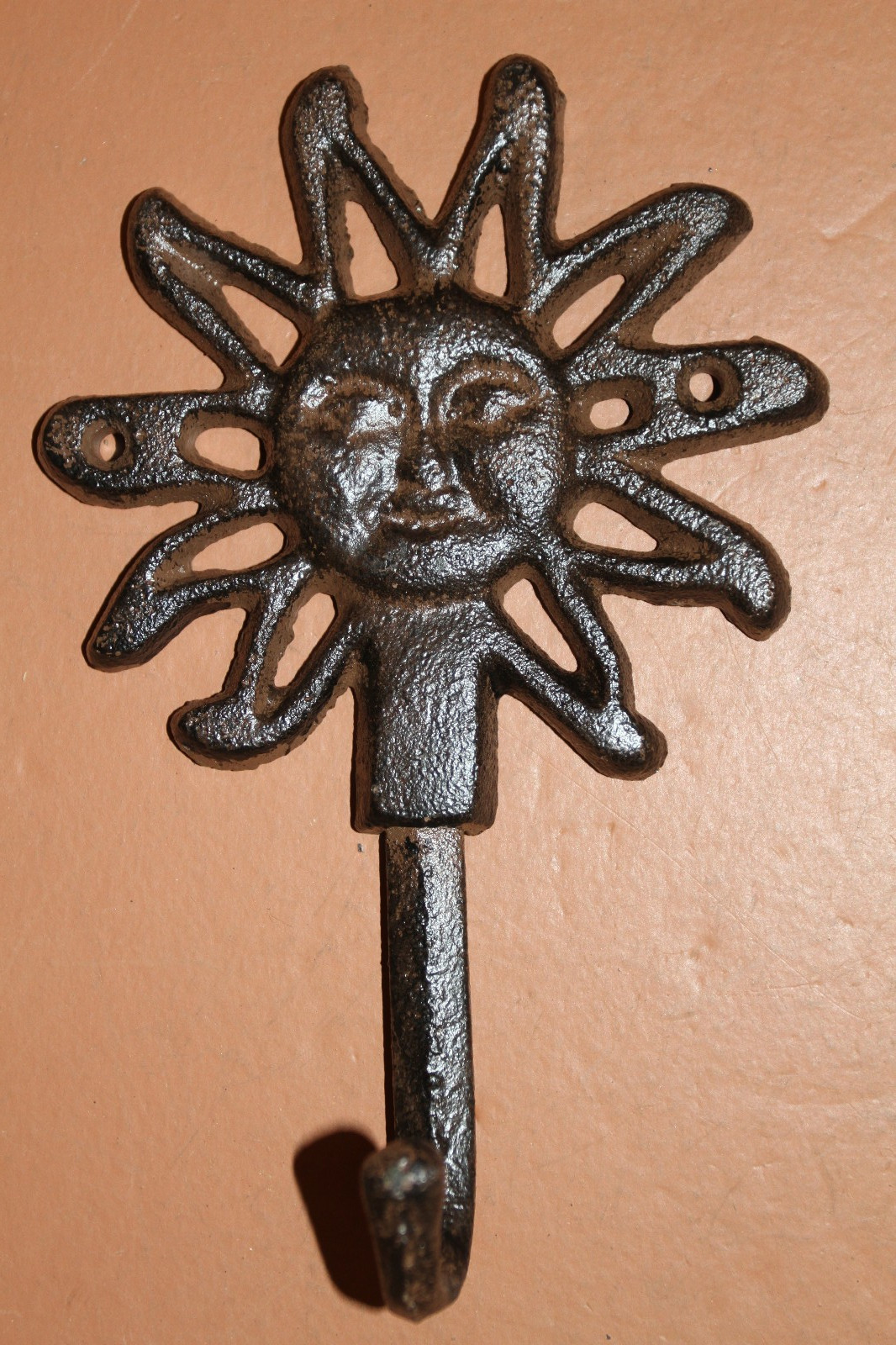 3pc Celestial Design Wall Hooks,SUN MOON STAR,Kitchen-Bath Decor,H-16,27B,82B
